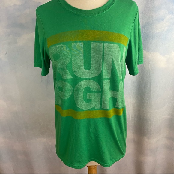 RUN PGH Pittsburgh Tee Small - Picture 1 of 5